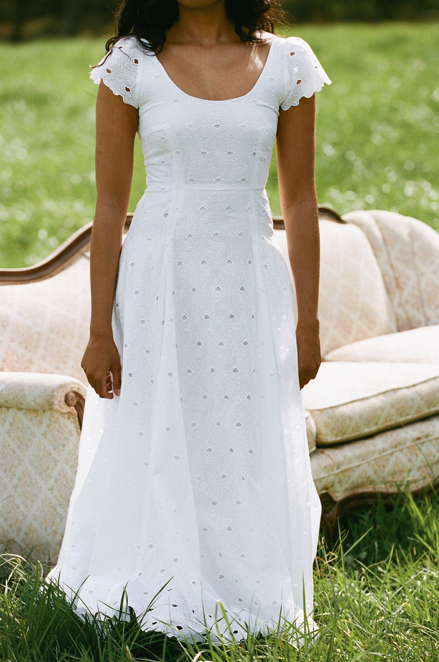 Felicity Embroidered Eyelet Dress